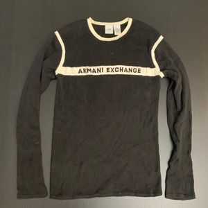 Black Armani Exchange sweater size M